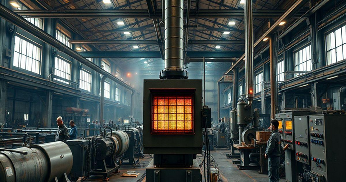Aquecedor de Ambiente Industrial Eficiente