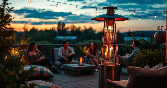Aquecedor externo a gás: como escolher o modelo ideal para sua área externa