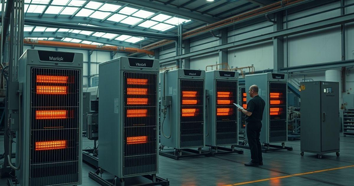 Como escolher aquecedores industriais elétricos para sua empresa